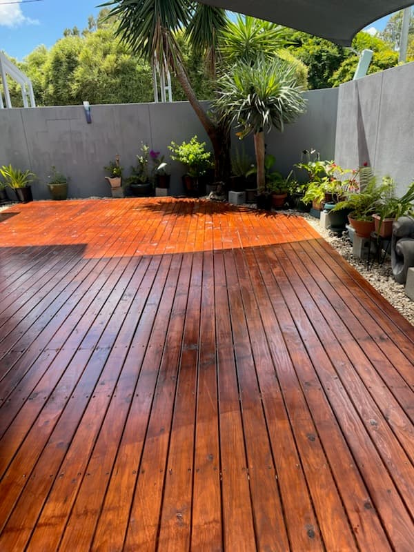 Outdoor Deck Refinishing - After