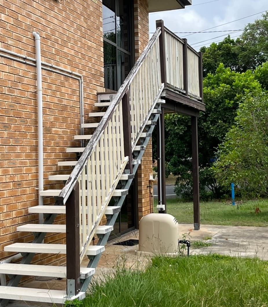 Staircase Renovation and Painting - Before