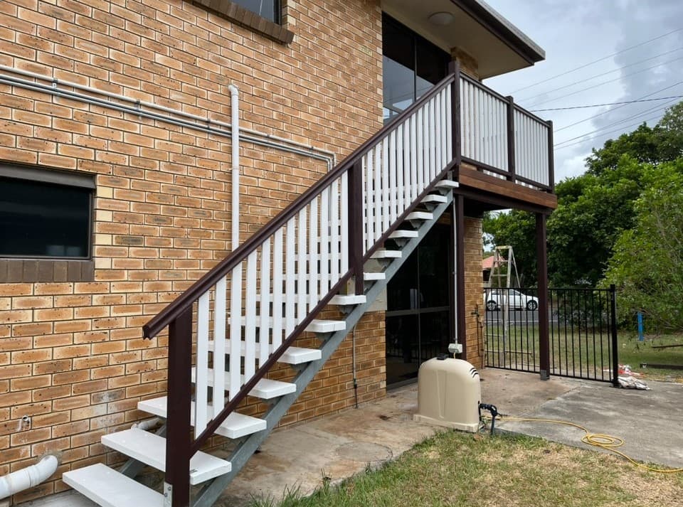 Staircase Renovation and Painting - After